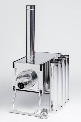 Печь Инвент экономка средняя с регулирующимися экранами в сумке в Тюмени