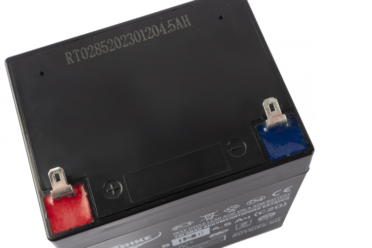 Тяговый гелевый аккумулятор RuTrike 6-GFM-4.5 (12V4.5A/H C20) в Тюмени