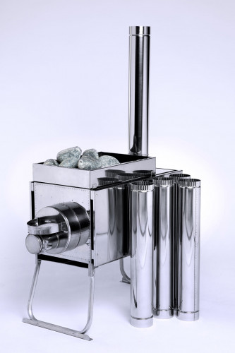 Печь Инвент Экономка средняя со стац. экранами в сумке в Тюмени