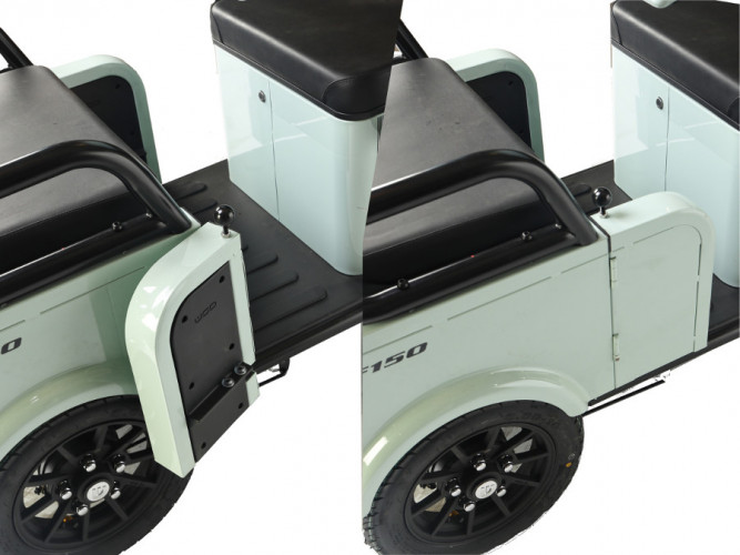 Пассажирский электротрицикл Wanshida LC-F150 в Тюмени