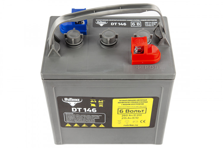 Тяговый аккумулятор RuTrike WET DT146 (T-145) 6V170A/H C3 в Тюмени