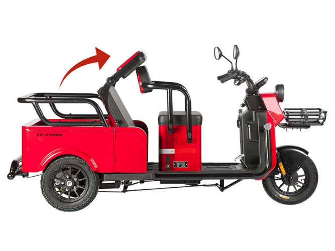 Пассажирский электротрицикл Wanshida LC-F200 в Тюмени