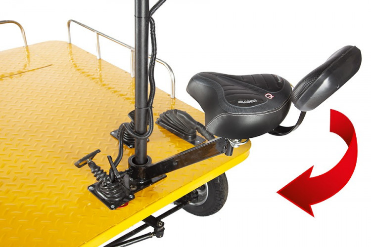 Грузовая электрическая тележка RuTrike СКЛАД 1500 NEW в Тюмени