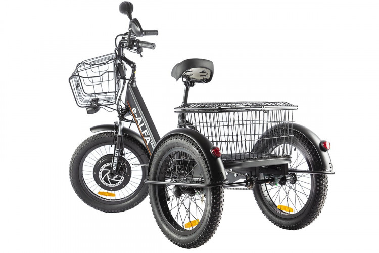 Электрофэтбайк Eltreco Green City e-ALFA Trike в Тюмени