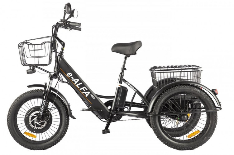 Электрофэтбайк Eltreco Green City e-ALFA Trike в Тюмени