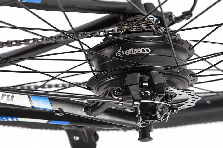 Мотор-колесо Eltreco 48V 1000W LCD 26" АКБ 48V 10А/ч в Тюмени