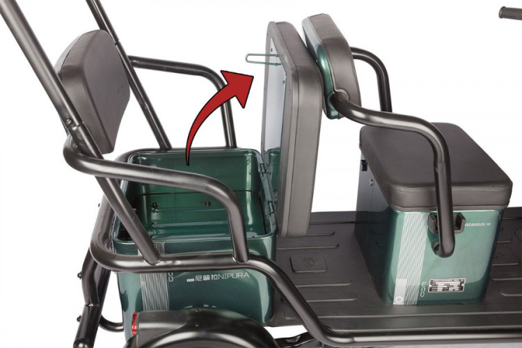 Пассажирский электротрицикл Wanshida NIPLA 500 в Тюмени