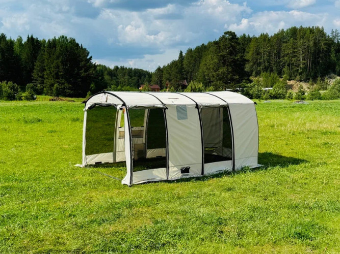 Шатер - Мобильная баня-палатка Морж Shelter XL в Тюмени