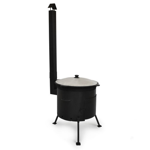 Печь с трубой под казан 12 литров, 360 мм в Тюмени