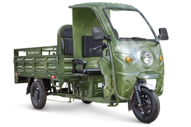 Грузовой электротрицикл Rutrike D4 NEXT КАБИНА 1800 72V1500W в Тюмени
