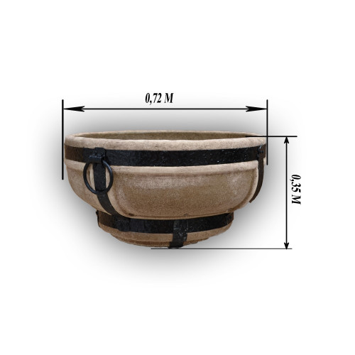 Очаг для костра большой Подсолнух в Тюмени