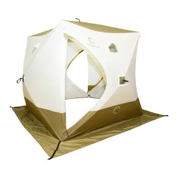 Палатка зимняя куб СЛЕДОПЫТ Premium Long в Тюмени