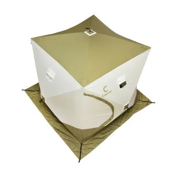 Палатка зимняя куб СЛЕДОПЫТ Premium Long в Тюмени