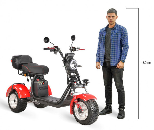 Электроскутер White Siberia IKRA 5000W в Тюмени