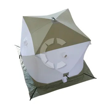 Палатка зимняя куб СЛЕДОПЫТ Premium 1.8x1.8 в Тюмени