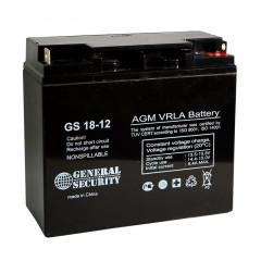 Аккумулятор General Security GS 12-18 L Kl (12 В, 18 Ач)