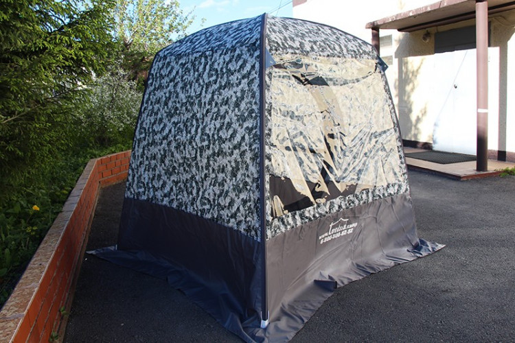 Мобильная баня ТЕРМА-10 с 1 окном (походная) в Тюмени