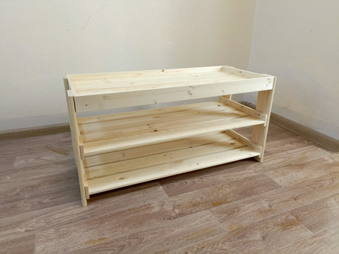 Полка для обуви деревянная в Тюмени