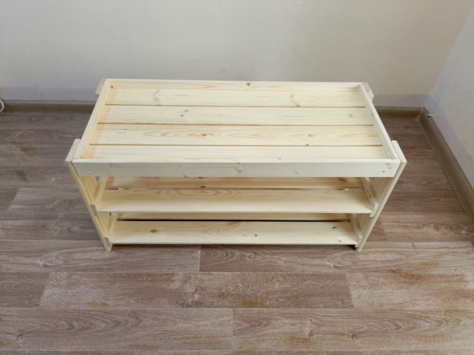 Полка для обуви деревянная в Тюмени