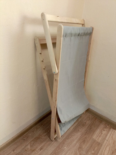 Кресло-шезлонг деревянное складное в Тюмени