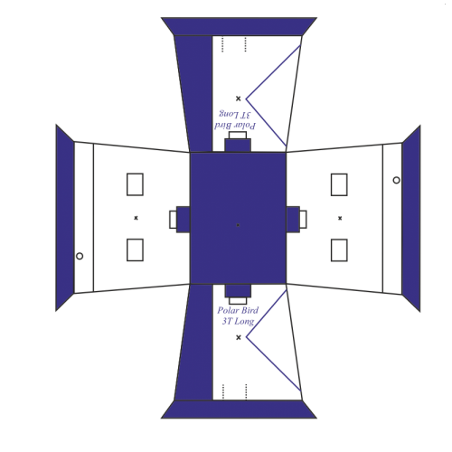Зимняя палатка Polar Bird 4T Long компакт в Тюмени