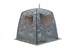 Мобильная баня-палатка МОРЖ c 2-мя окнами камуфляж + накидка в подарок в Тюмени