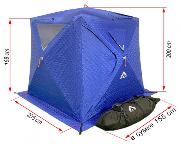 Палатка-Баня МОРЖ КУБ 2 сорт в Тюмени