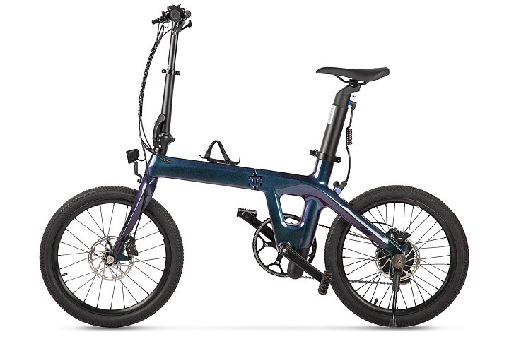 Электровелосипед складной Carbon 20" Sporto в Тюмени