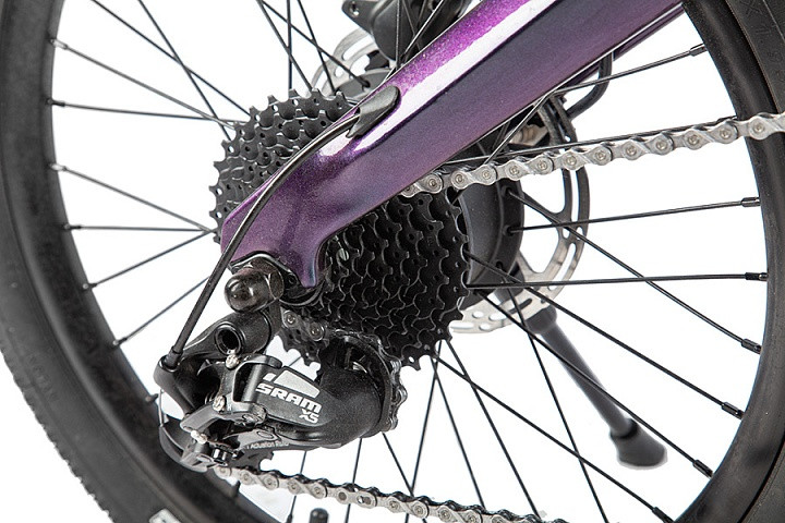 Электровелосипед складной Carbon 20" Sporto в Тюмени