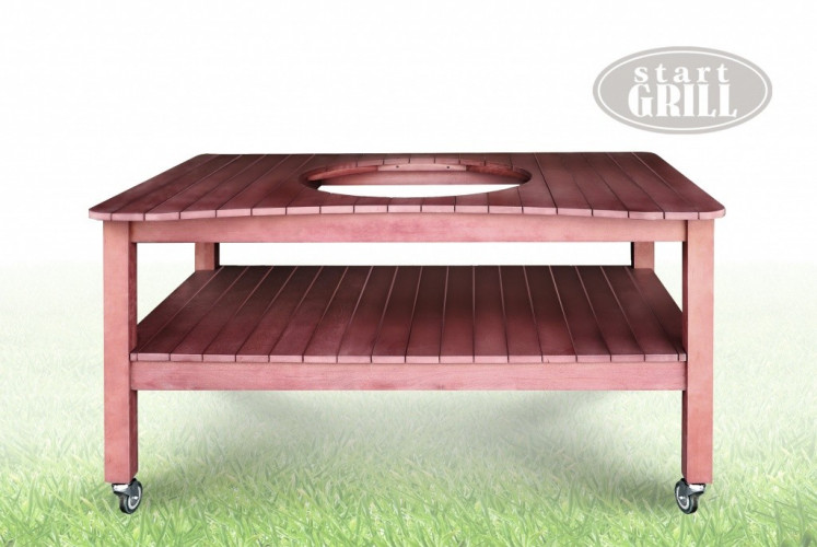 Стол для керамического гриля Start Grill на колесах в Тюмени