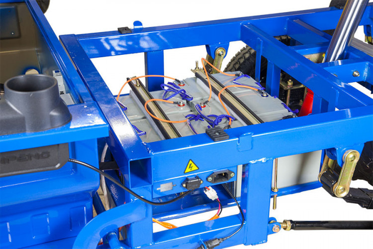 Грузовой электрический трицикл Rutrike D5 1700 гидравлика в Тюмени